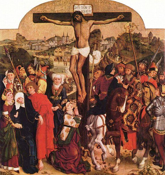 PLEYDENWURFF, Hans Kreuzigung Christi France oil painting art